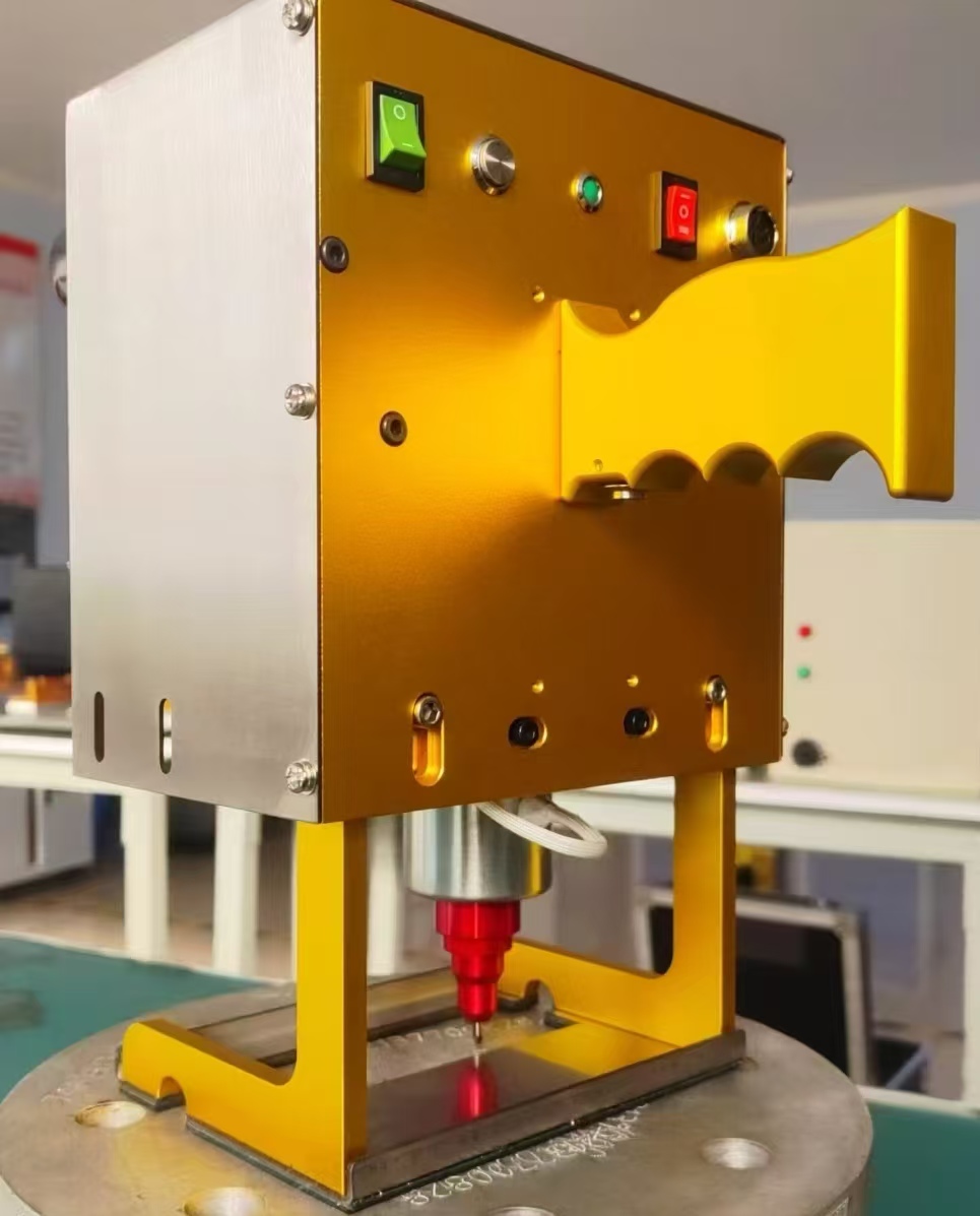 Macchina per incisione elettrica portatile, macchina per incisione su metallo su tubo d'acciaio