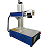 mini macchina per marcatura laser da tavolo per metallo, plastica dura, ecc.