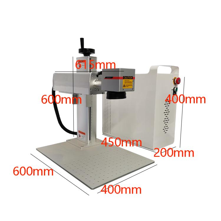 macchina per marcatura laser divisa nuovo prodotto per macchina per marcatura metalli industria LYL-MS50W con alta qualità