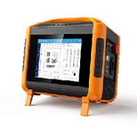 Docking PLC Macchina per marcatura laser elettrica con batteria al litio portatile per metallo per targhetta
