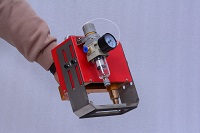 Macchina pneumatica per marcatura a micropercussione per acciaio per alluminio