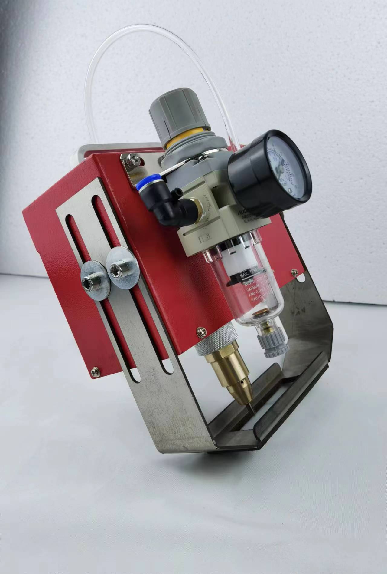 Macchina per incisione su metallo a mano pneumatica per strumenti hardware per motori in metallo