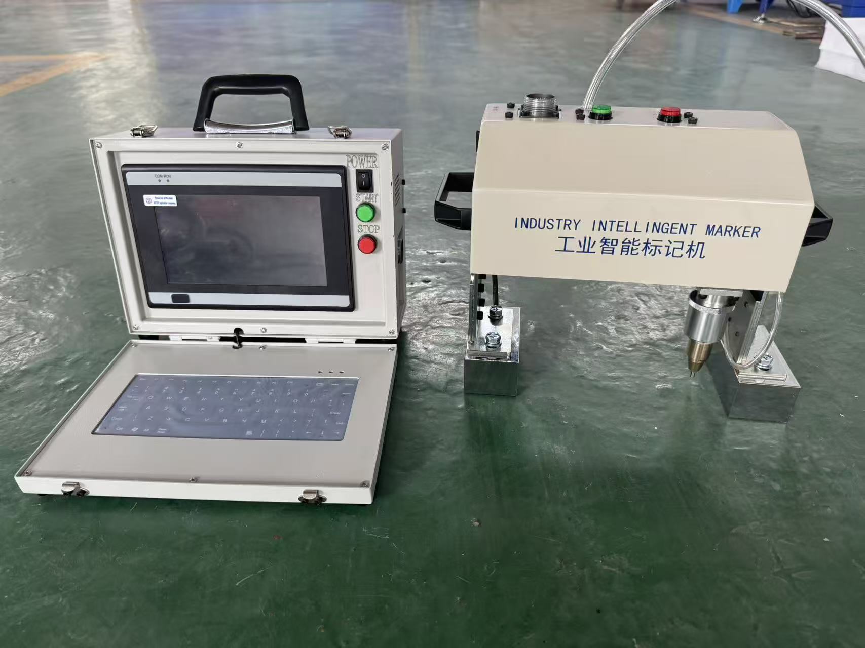 Controller dello schermo Macchina per marcatura pneumatica, macchina per marcatura a punti portatile