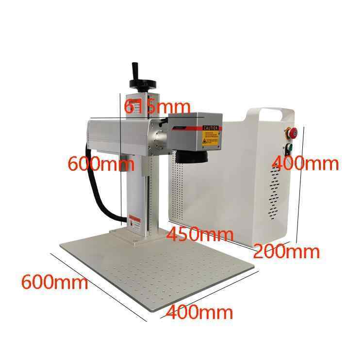 macchina per marcatura laser divisa per macchina per incisione su metallo per l'industria dei metalli LYL-MS50W con alta qualità